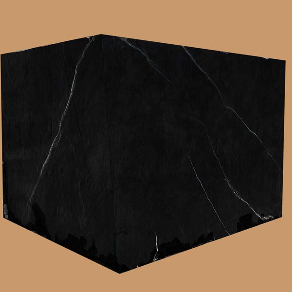 impreial black marble block